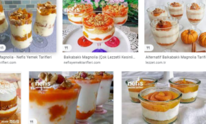 balkabaklı magnolia tarifi