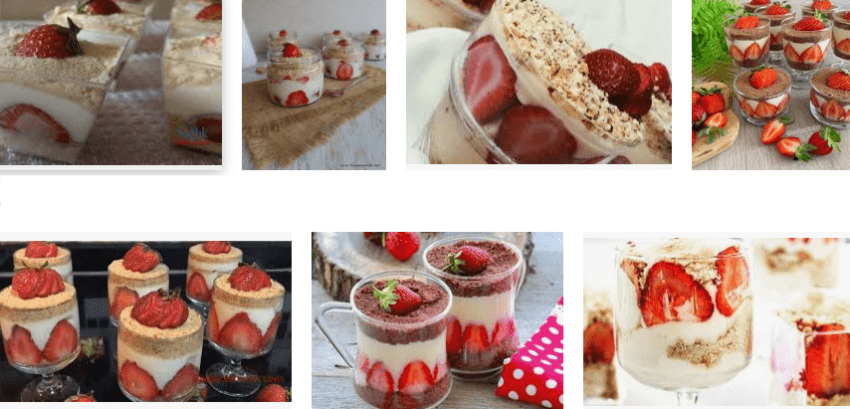 Çilekli Magnolia Tarifi