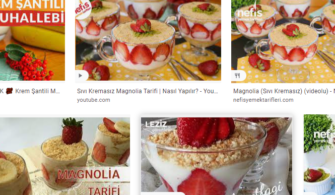 Kremşantili Magnolia Nasıl Yapılır?