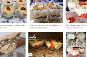 yumurtasız magnolia tarifi