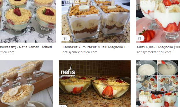 yumurtasız magnolia tarifi