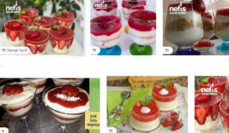 çilek soslu magnolia tarifi