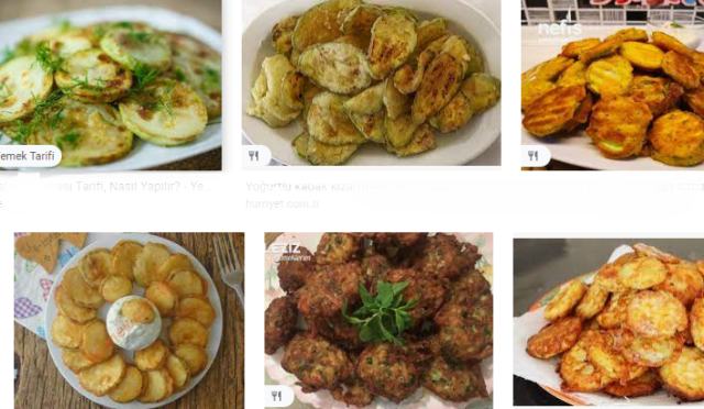 fırında çıtır kabak kızartması tarifi