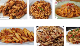 Domatesli Kıymalı Makarna Tarifi