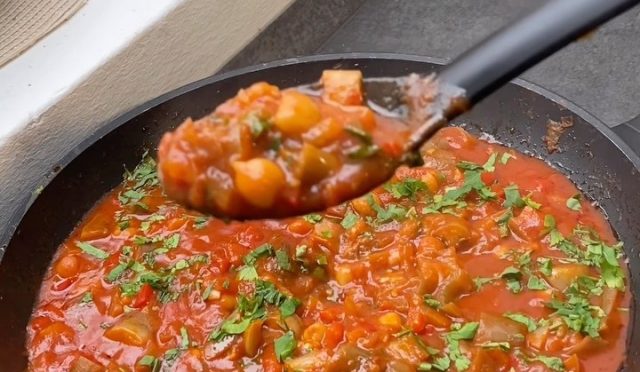 Nohutlu Patlıcan Tava Tarifi